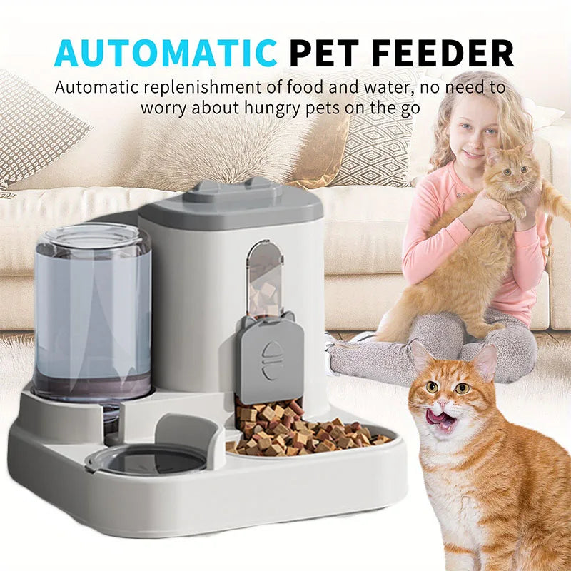 Automatic feeding cat bowl