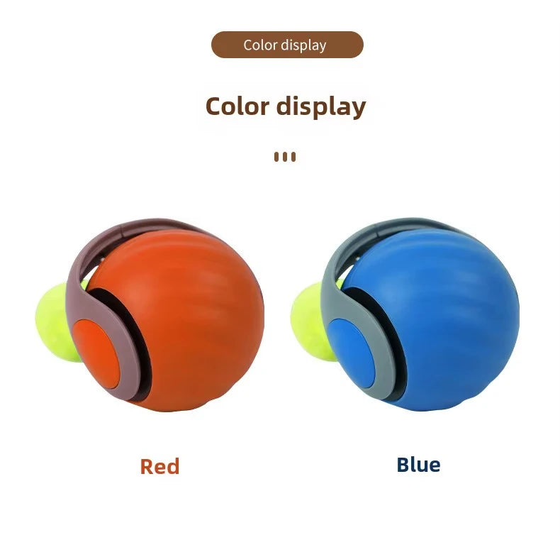 NewSpeedy Tail 2.0 Cat Toy, Speedy Tail Cat Toy, Interactive Cat Ball Toy, Smart Cat Toys Ball, Two Speed Adjustment, with Tail 