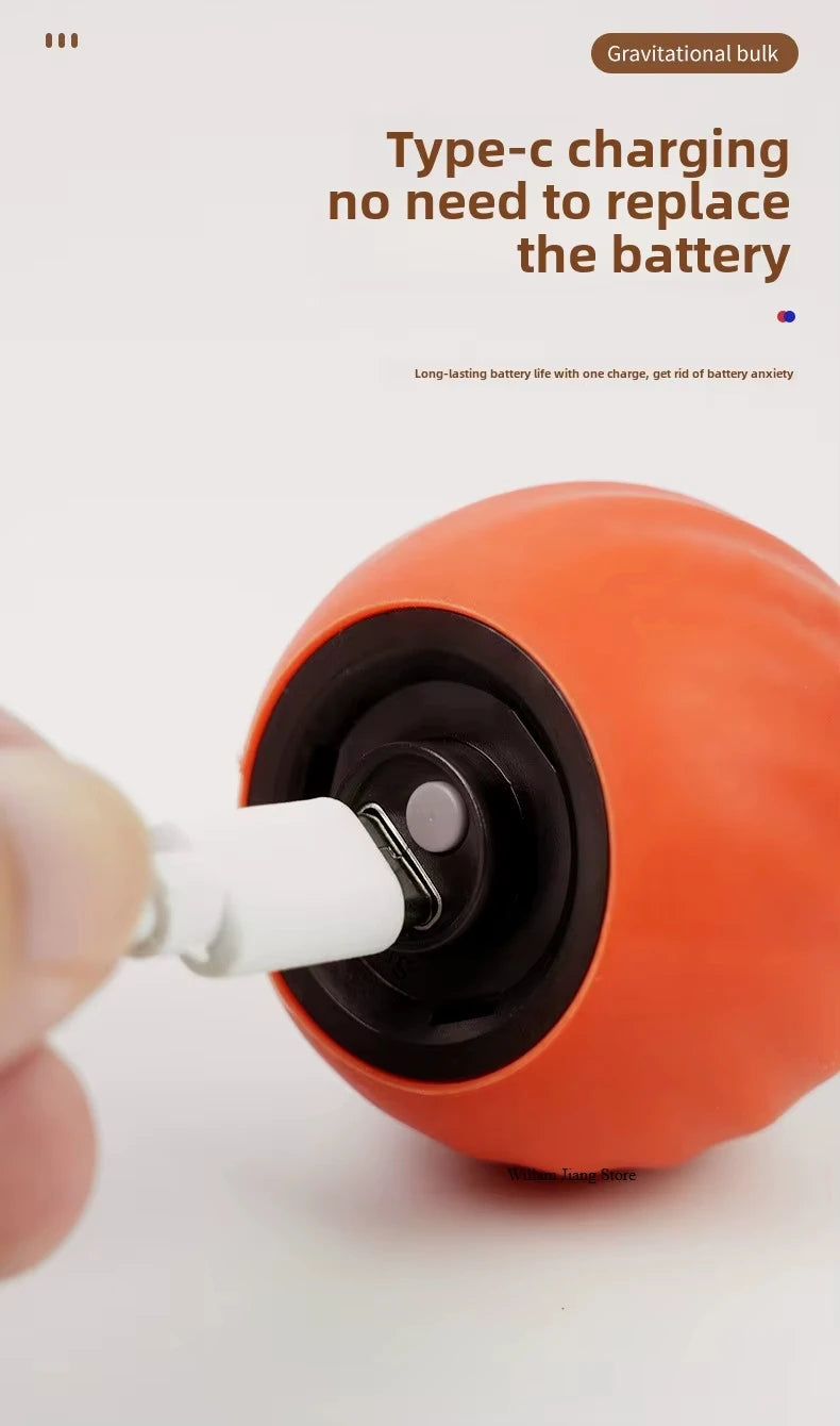 NewSpeedy Tail 2.0 Cat Toy, Speedy Tail Cat Toy, Interactive Cat Ball Toy, Smart Cat Toys Ball, Two Speed Adjustment, with Tail 