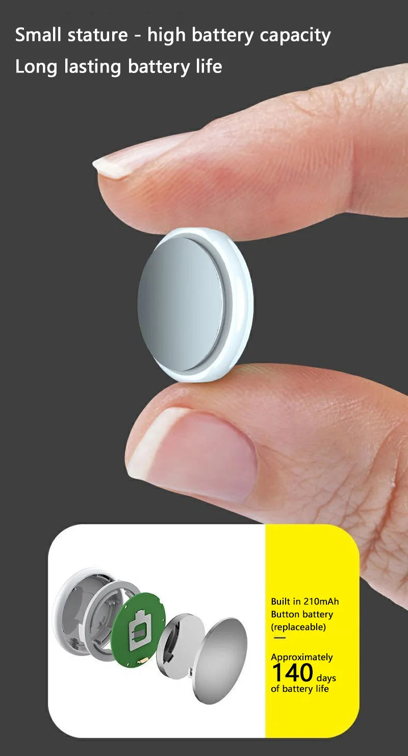 Xiaomi Mini Smart Anti-Lost Tracker Reminder For Pets Kids Bag Wallet Bluetooth 5.0 GPS Device Air Tag Finder Tracking Locator