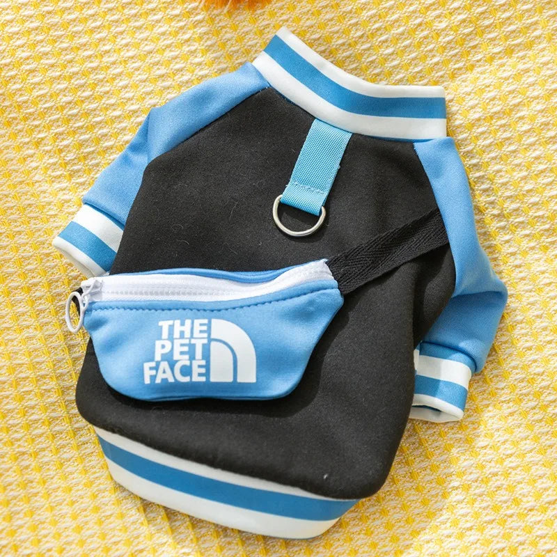 Autumn Winter Pet Cat Sweatshirt Warm Fleece Cosplay Animal Hoodies Overalls for Small Dogs Funny York Halloween Kitten Clothing